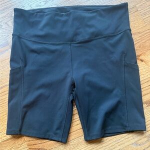All in Motion Black Women's Bike Shorts Size XL